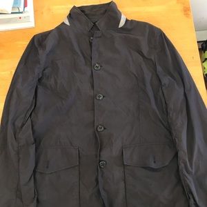 Canali lightweight rain & wind tech jacket
